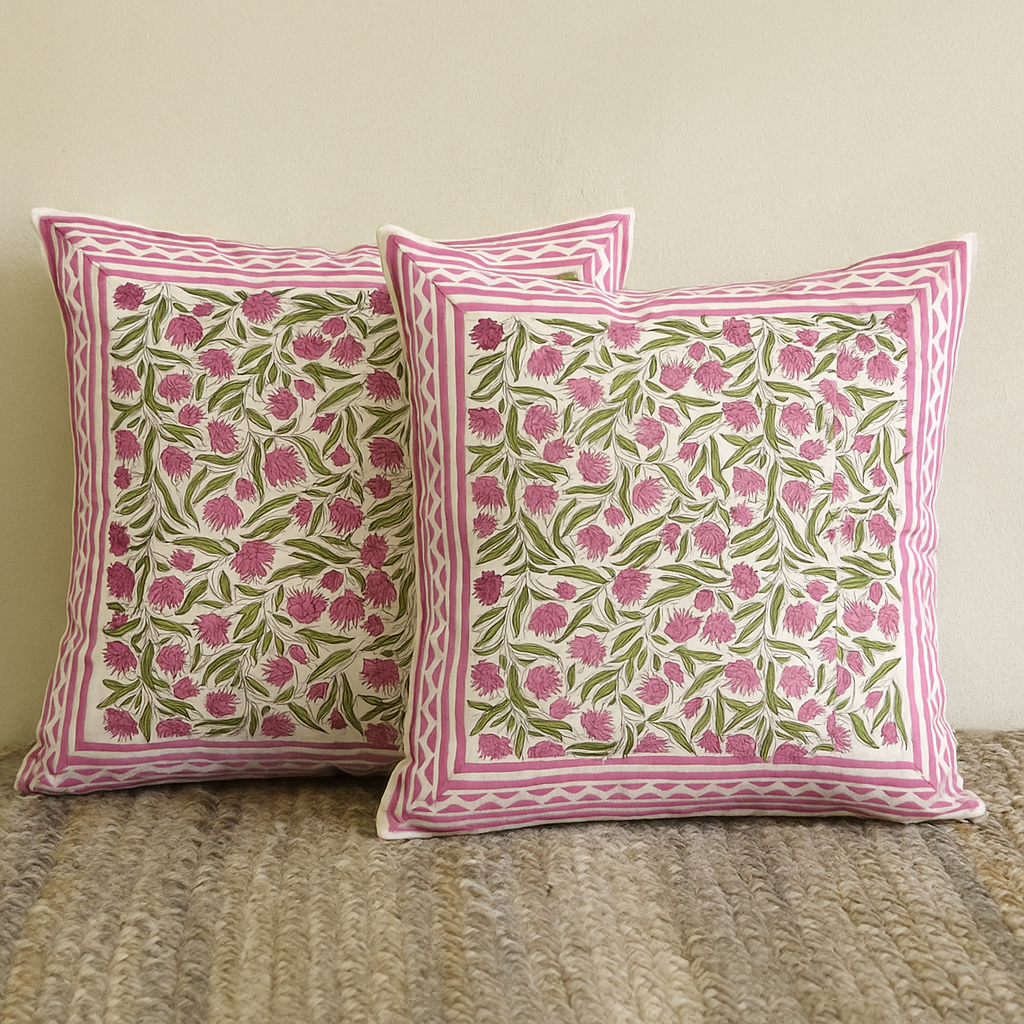 Garden Whispers Cushion Cover