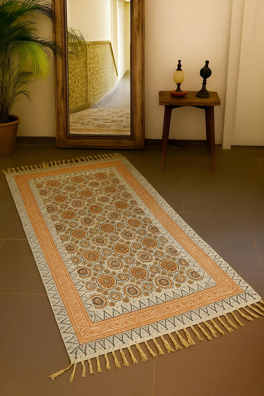 Terracotta Medallion Rug