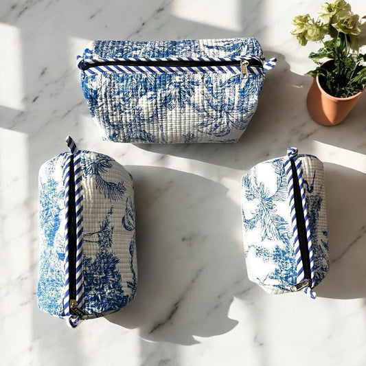 Quilted pouces